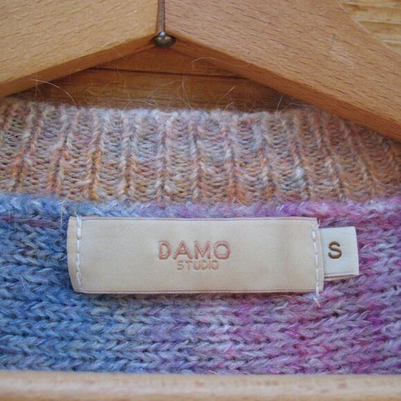 Colorful Angora Blend Sweater - Picture 7 of 7